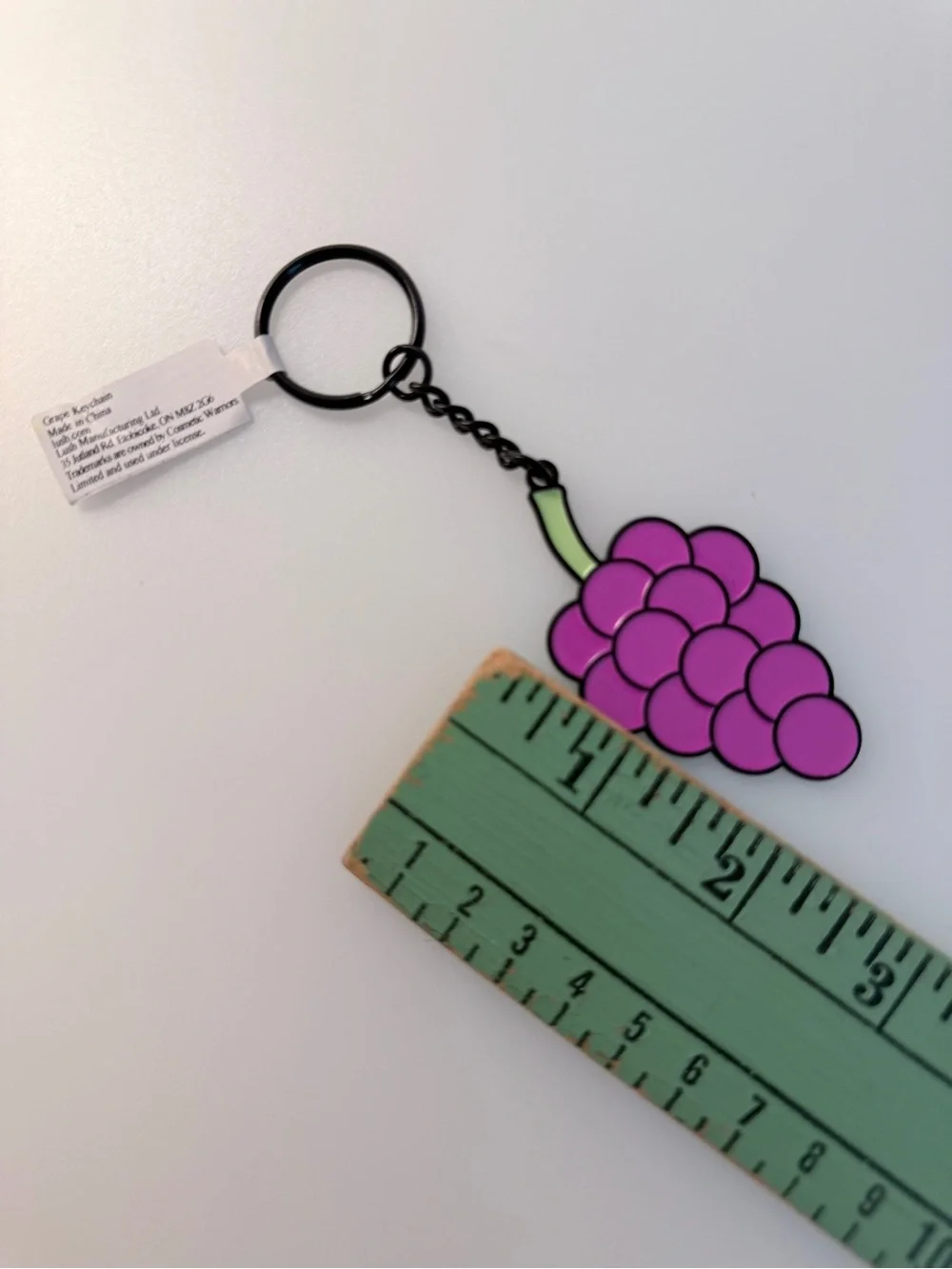 Lush Kitchen Exclusive Purple Grape Key Keychain
